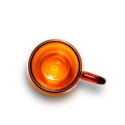 Double Wall Glass Mug (4oz/120ml) - Set Of 2 -Coffee Tea Shop 125ml overhead