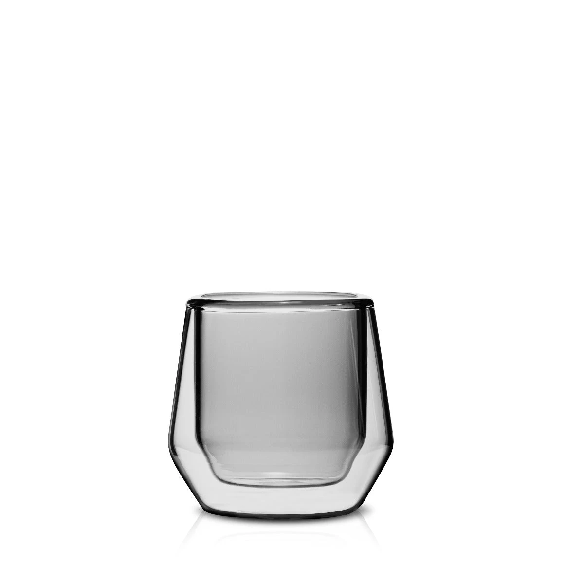 Double Wall Glass Espresso Cup (2.5oz/75ml) - Set Of 2 2 Double Wall Glass Espresso Cup (2.5oz/75ml) - Set Of 2 - Image 2