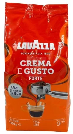 Lavazza Espresso Crema E Gusto Forte -Coffee Tea Shop 8000070038493 lavazza espresso crema e gusto forte 1 kl
