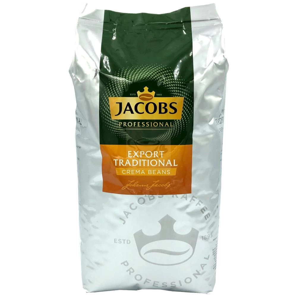 Jacobs Export Traditional Crema Beans (MHD 9-2022 Weg = Weg) 1 Jacobs Export Traditional Crema Beans (MHD 9-2022 Weg = Weg)