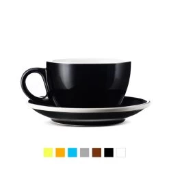 Cappuccino Cup & Saucer (6oz) - Set Of 2