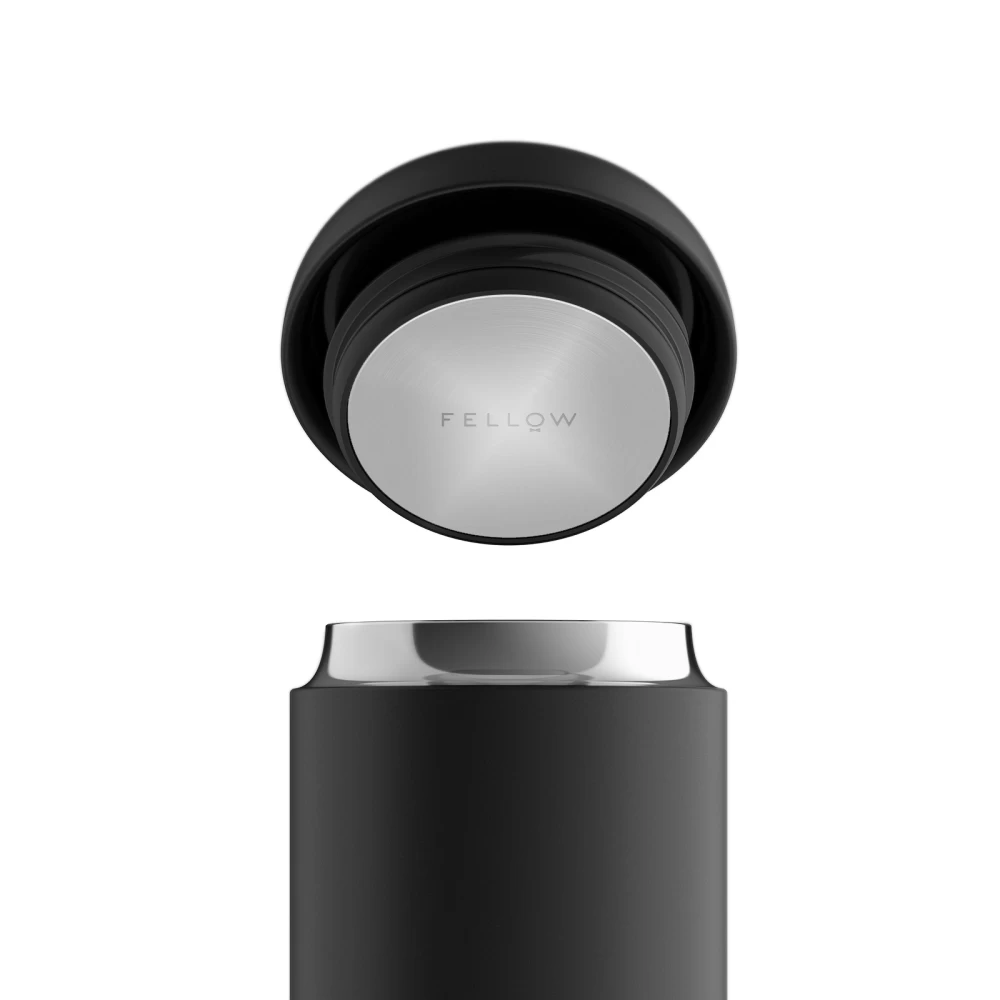 12oz Carter Wide Travel Mug - Black 3 12oz Carter Wide Travel Mug - Black - Image 3