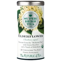 Republic Organic Elderflower SuperHerb® Tea Bags 36ct.
