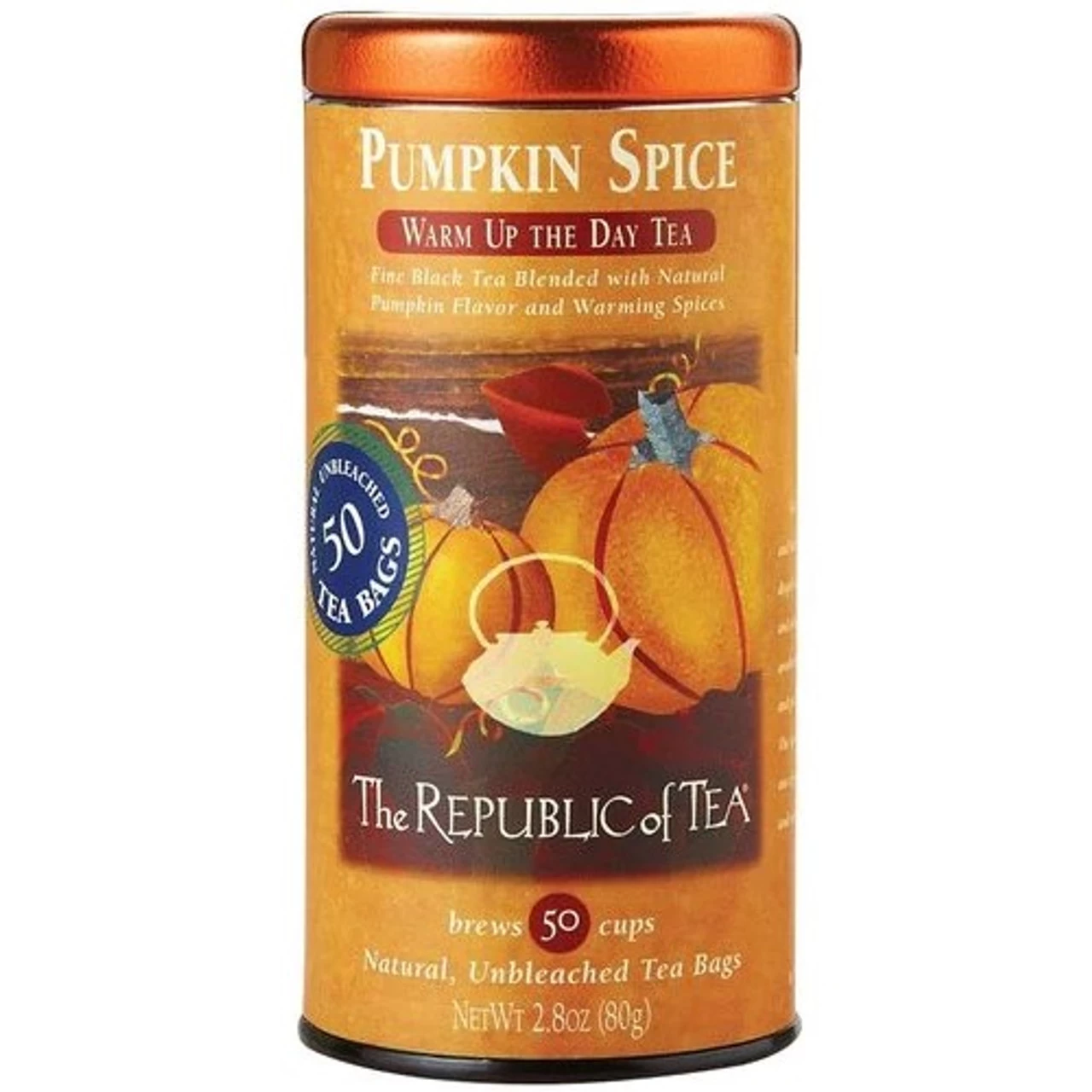 Republic Pumpkin Spice Black Tea Bags 50ct. 1 Republic Pumpkin Spice Black Tea Bags 50ct.