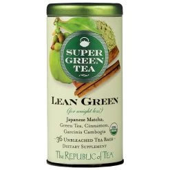 Republic Organic Lean Green SuperGreen Tea Bags 36ct.