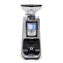 Eureka Atom 65 Espresso Grinder - Short Hopper -Coffee Tea Shop atom 65 chrome front