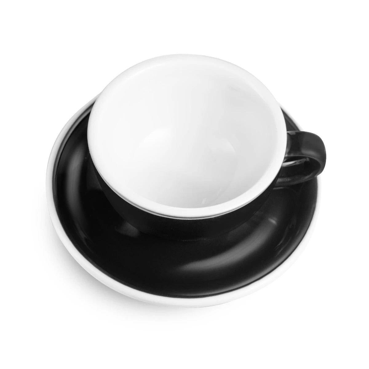 Egg Style Latte Cup & Saucer (10oz/300ml) - Set Of 2 10 Egg Style Latte Cup & Saucer (10oz/300ml) - Set Of 2 - Image 10