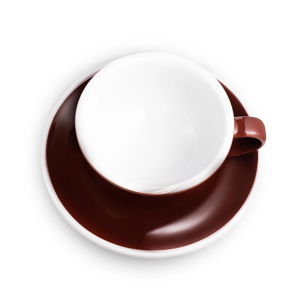 Egg Style Latte Cup & Saucer (10oz/300ml) - Set Of 2 14 Egg Style Latte Cup & Saucer (10oz/300ml) - Set Of 2 - Image 14