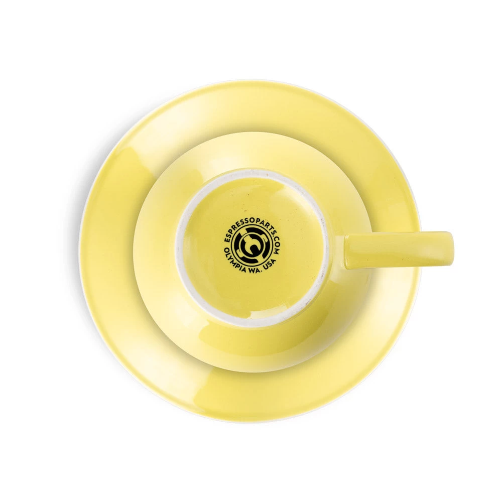 Latte Cup & Saucer (12oz) - Set Of 2 6 Latte Cup & Saucer (12oz) - Set Of 2 - Image 6