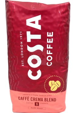 Costa Coffee Caffé Crema Blend Dark Roast 1kg Coffeebeans