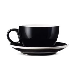 Latte Cup & Saucer (12oz) - Set Of 2 27 Latte Cup & Saucer (12oz) - Set Of 2 -Coffee Tea Shop cup 15 1 4