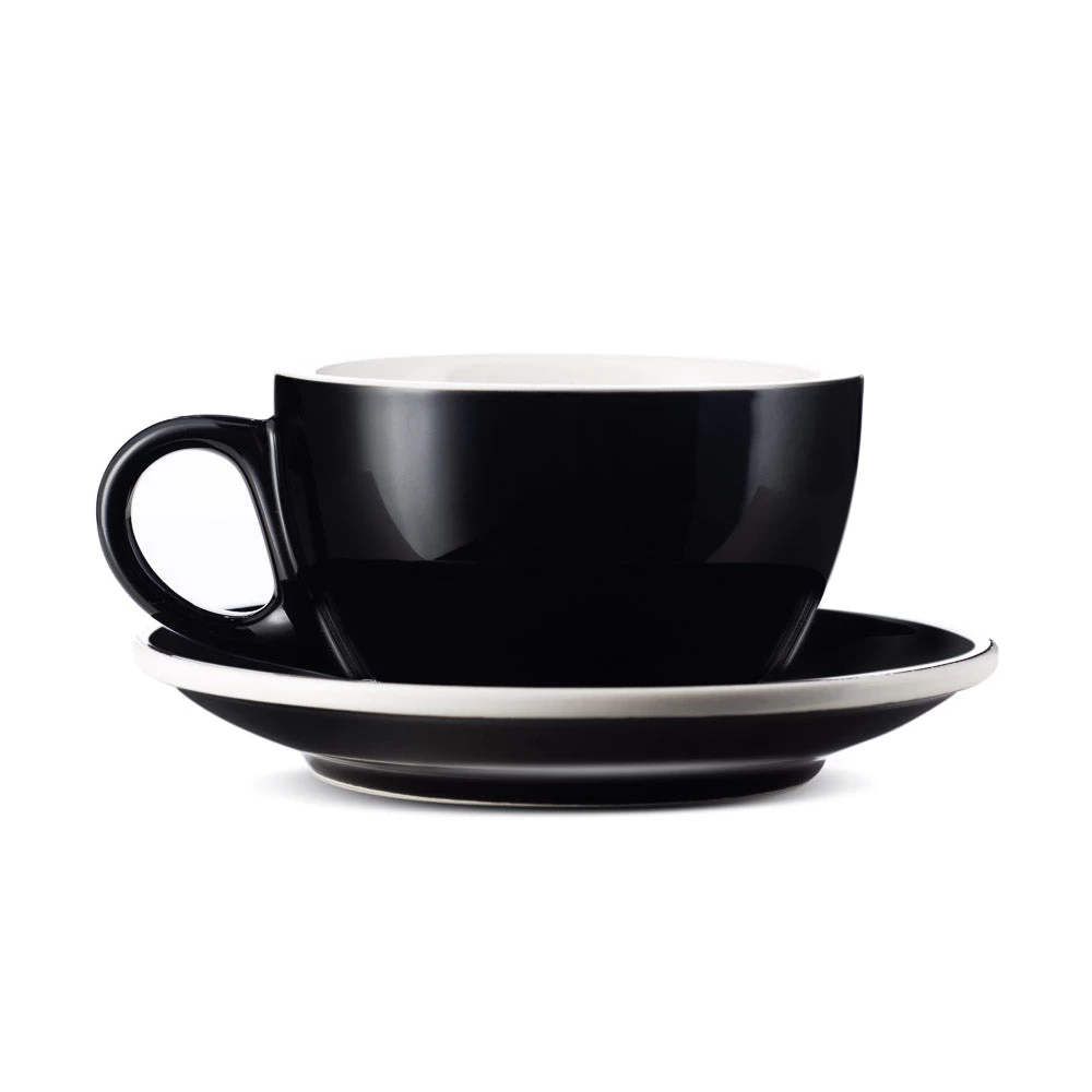 Latte Cup & Saucer (12oz) - Set Of 2 8 Latte Cup & Saucer (12oz) - Set Of 2 - Image 8