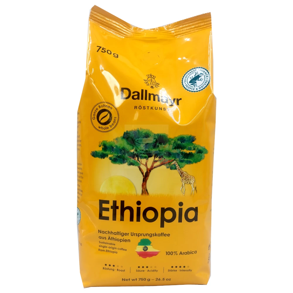Dallmayr Ethiopia 750g Coffee Beans 2 Dallmayr Ethiopia 750g Coffee Beans - Image 2