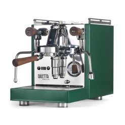 Diletta Bello+ Espresso Machine - Evergreen Edition -Coffee Tea Shop diletta bello evergreen leftangle