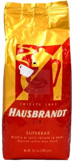 Hausbrandt Superbar -Coffee Tea Shop hausbrandt superbar bohne bonen 1 kilo kopen kaufen koffie bonen kaffee bohne kl