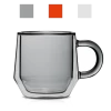 Double Wall Glass Mug (8oz/240ml) - Set Of 2
