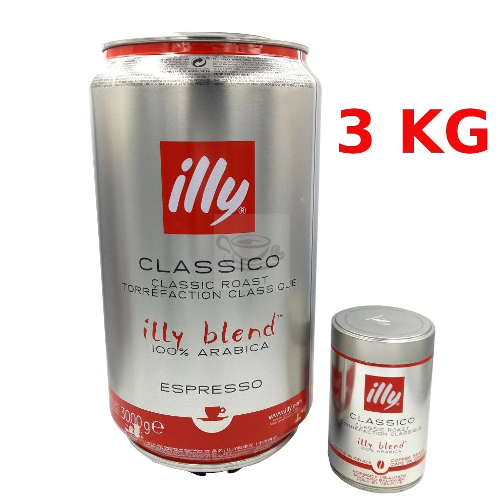 Illy Classico Espresso XXL 3 KG (catering) 1 Illy Classico Espresso XXL 3 KG (catering)