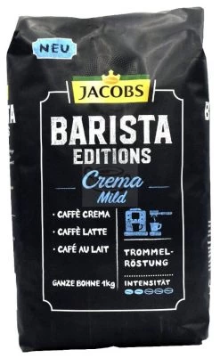 Jacobs Barista Editions Crema Mild 1 Kilo Coffee Beans