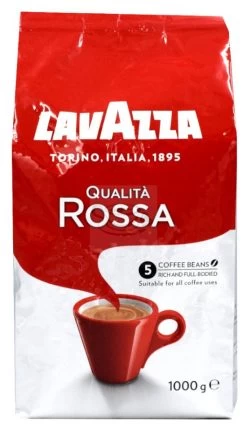 Lavazza Qualita Rossa -Coffee Tea Shop lavazza qualita rossa kopen kaufen bohne bonen koffie kaffee kl