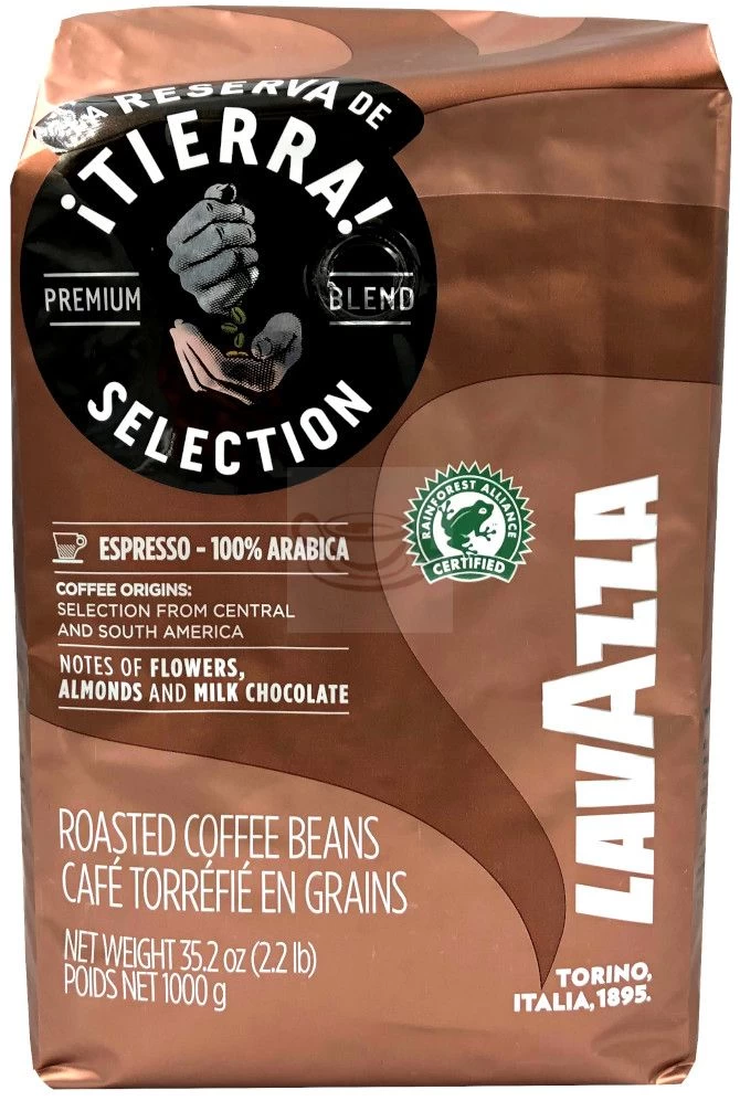 Lavazza Tierra Selection 100% Arabica 1 Lavazza Tierra Selection 100% Arabica