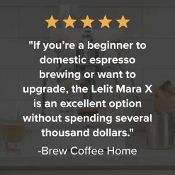 Lelit Mara X Espresso Machine -Coffee Tea Shop pr overlay cro 161 2