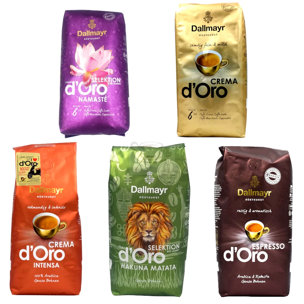 Brand Test Package Dallmayr D'oro Beans 1 Brand Test Package Dallmayr D'oro Beans