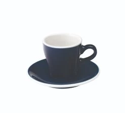 Tulip Style Cappuccino Cup & Saucer (6oz/180ml) - Set Of 2 38 Tulip Style Cappuccino Cup & Saucer (6oz/180ml) - Set Of 2 -Coffee Tea Shop tulip 80ml denim 300dpi