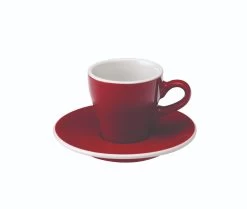 Tulip Style Espresso Cup & Saucer (2.7oz/80ml) - Set Of 2 36 Tulip Style Espresso Cup & Saucer (2.7oz/80ml) - Set Of 2 -Coffee Tea Shop tulip 80ml red 300dpi 1