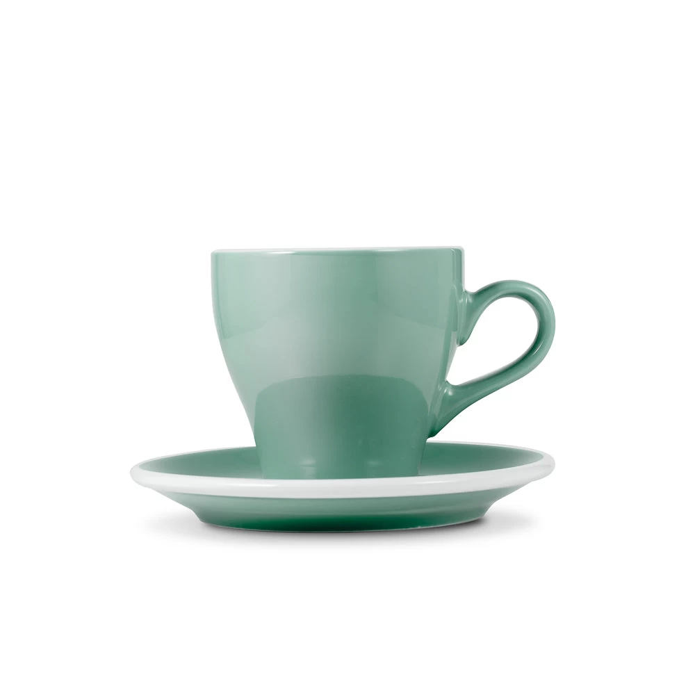 Tulip Style Espresso Cup & Saucer (2.7oz/80ml) - Set Of 2 6 Tulip Style Espresso Cup & Saucer (2.7oz/80ml) - Set Of 2 - Image 6