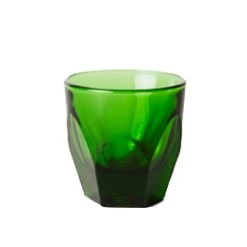 Vero Cappuccino Glass (6oz) - Emerald 9 Vero Cappuccino Glass (6oz) - Emerald -Coffee Tea Shop vero capp emer