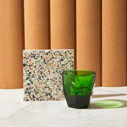 Vero Cappuccino Glass (6oz) - Emerald 4 Vero Cappuccino Glass (6oz) - Emerald - Image 4