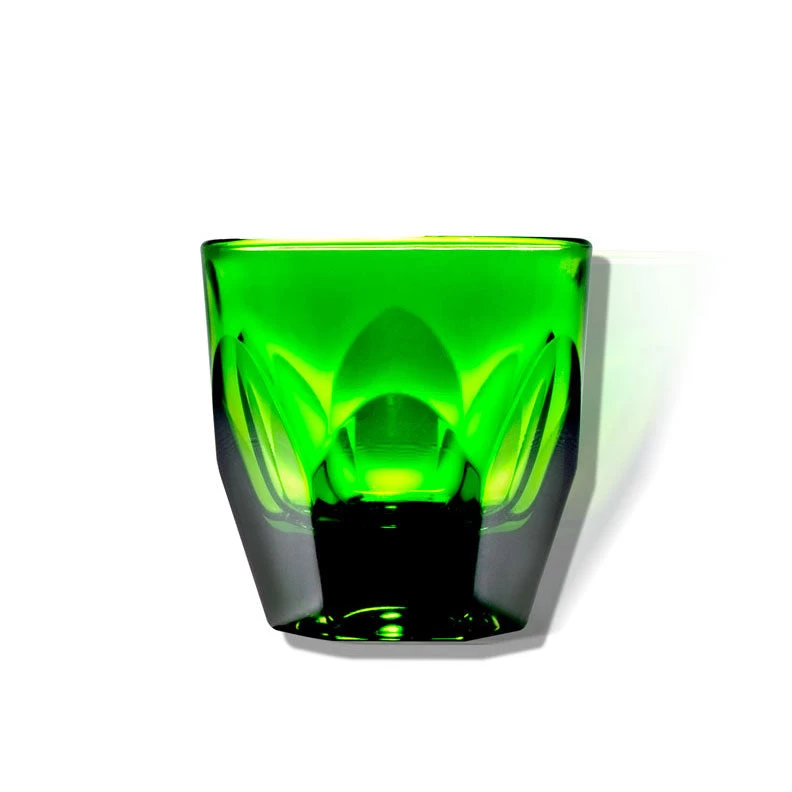 Vero Cappuccino Glass (6oz) - Emerald 1 Vero Cappuccino Glass (6oz) - Emerald