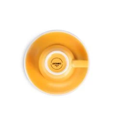 Tulip Style Espresso Cup & Saucer (2.7oz/80ml) - Set Of 2 34 Tulip Style Espresso Cup & Saucer (2.7oz/80ml) - Set Of 2 -Coffee Tea Shop yellow 5